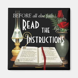 Lisez les instructions Magnets de la Bible
