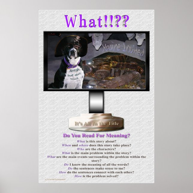 Lisez-Vous Pour Signifier Poster (Devant)