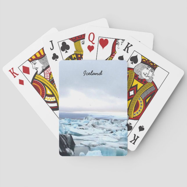 L'Islande - cartes de jeu (dos)