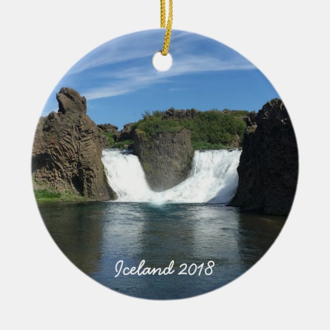 L'Islande - ornement de Noël (Devant)
