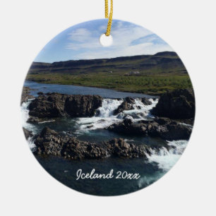 L'Islande - ornement en céramique