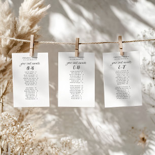 Liste alphabétique moderne des Mariages invités