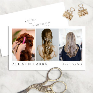 Liste de cheveux / Autre Carte de visite