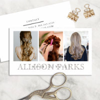 Liste de cheveux / Autre Carte de visite