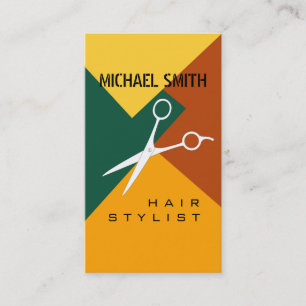 Liste de cheveux Rendez-vous Motif couleur rétros 