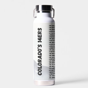 Liste de contrôle des 14ers bouteilles d'eau du Co