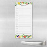 Liste de contrôle du marché des fruits et Légumes<br><div class="desc">Faites vos listes d'achats en style avec ce bloc-notes personnalisable d'épicerie, de planification de repas ou de liste de choses à faire. Customisez ou ajoutez du texte pour répondre à vos besoins. Conservez ou supprimez les lignes et les cases à cocher. Consultez ma boutique pour plus de tailles et de...</div>