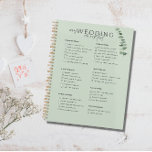 Liste de contrôle mariage<br><div class="desc">Le planificateur Parfait avec une liste de contrôle de mariage avant pour que le futur marié puisse être en tête des choses et éviter le syndrome de bridezilla! Vous pouvez personnaliser chaque lot de la liste de contrôle ou la laisser telle quelle, mais n'oubliez pas de personnaliser avec vos noms...</div>