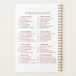 Liste de contrôle mariage Planificateur Boho<br><div class="desc">Restez organisé avec élégance grâce à ce planificateur Boho Mariage Checklist qui affiche un design floral élégant. Parfait pour les épouses qui planifient leur grand jour, ce planificateur vous aide à suivre chaque tâche depuis les réservations de fournisseurs jusqu'aux dernières touches. Personnalisez facilement le texte de couverture et sélectionnez votre...</div>