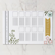 Liste de prières florales