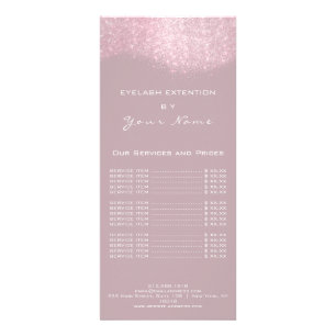 Liste de prix cils maquillage Coiffeur Parties sci