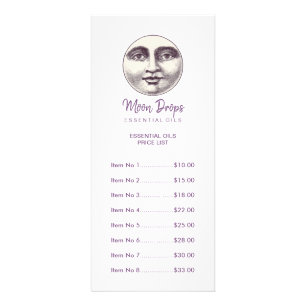 Liste de prix des huiles essentielles Moon Drops