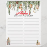 liste de souhaits de Noël pour les enfants