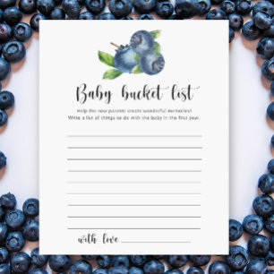 Liste de souhaits de seau bébé Myrtille