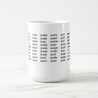 Liste de tasse de Q-Mot