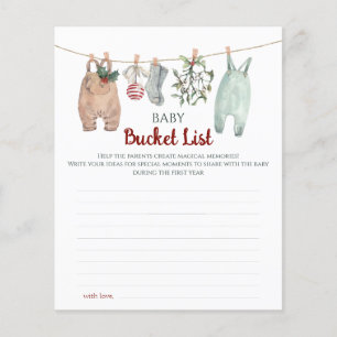 Liste de vêtements de Noël pour bébé