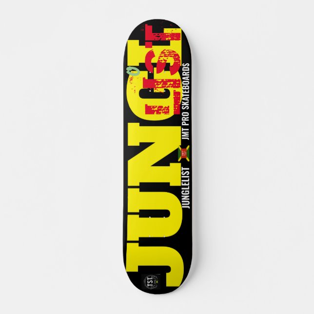 LISTE JUNGLE   Planche de skateboard JMT (Devant)