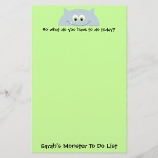 Liste Monster à faire