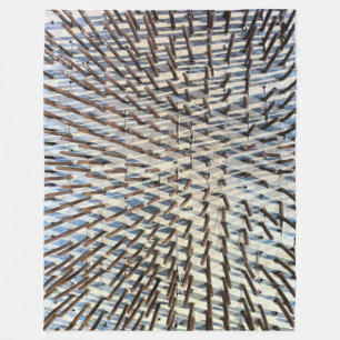 LIT de COUVERTURE d'OUATINE de CLOUS