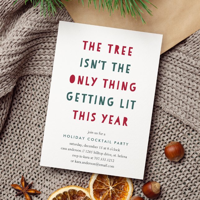 Lit | Invitation Cocktail de vacances (Créateur téléchargé)