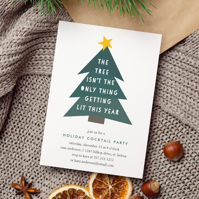 Lit | Invitation Cocktail de vacances (Créateur téléchargé)