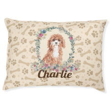 Cavapoo Chien Empreinte de patte & Chien Bone Cute