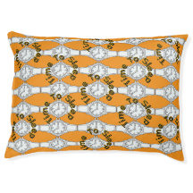 Il Est Temps De Dormir Un Chien Orange