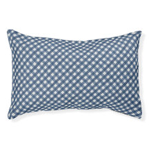 Vue en denim bleu et blanc