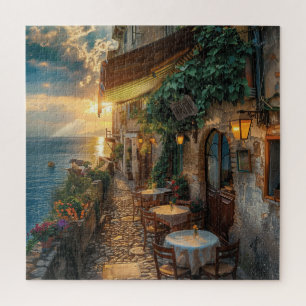 L'Italie côtière de Cliffside au Puzzle de Dusk