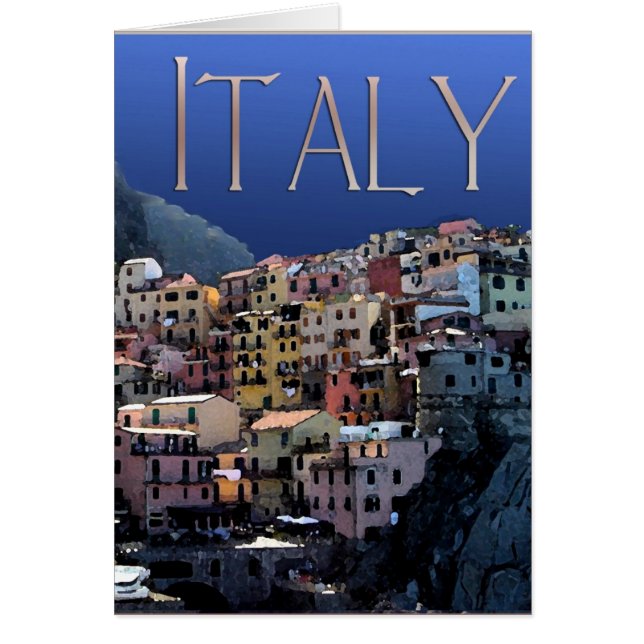 L'Italie - le Cinque Terre (Devant)