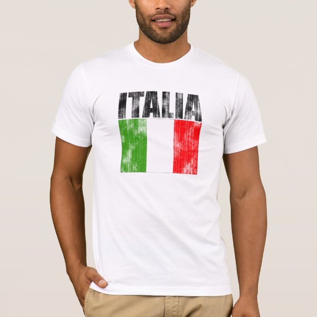 L'Italie s'est fanée T-shirt de style (Devant)