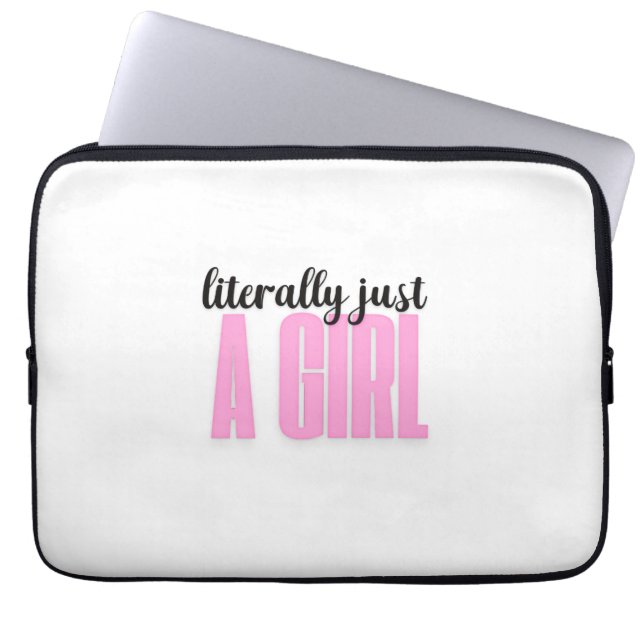 littéralement juste une fille - Sac d'électronique (Devant)