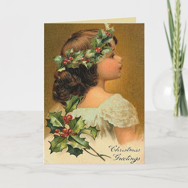 Little Angel - Carte de voeux de Noël (Devant)