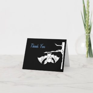 Little Bat Halloween Baby shower Merci Notes