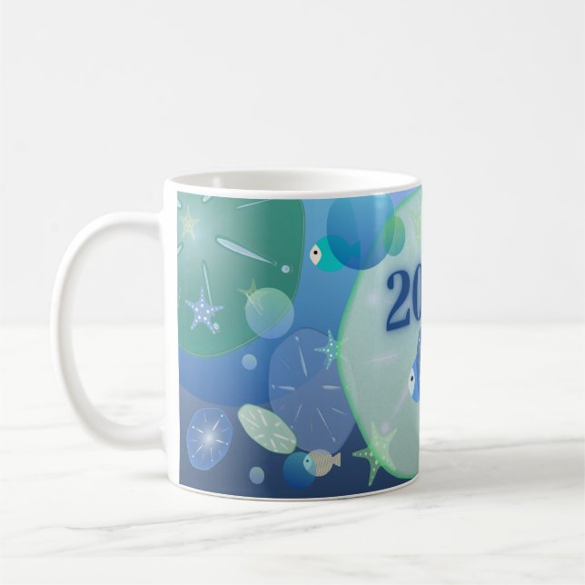 Little Bit of Blue - March Coffee Mug (Gauche)