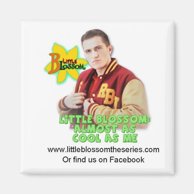 Little Blossom : Brad 'Saying' Magnet (Devant)