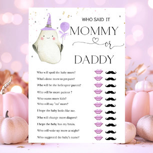 Little Boo est presque dû jeux de Baby shower