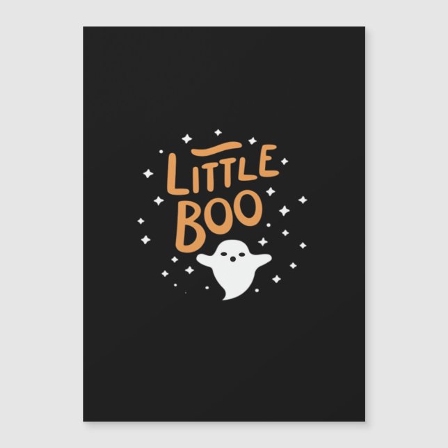 Little Boo, Joyeux Halloween Vintage Classique (Devant)