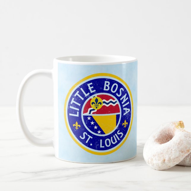 Little Bosnie St. Louis Mug (Avec donut)