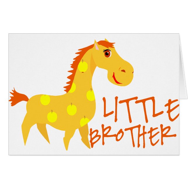 Little Brother Giraffe (Devant horizontal)