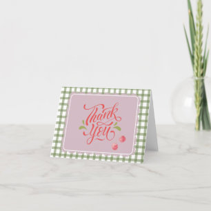 Little Cherry Carte de remerciements