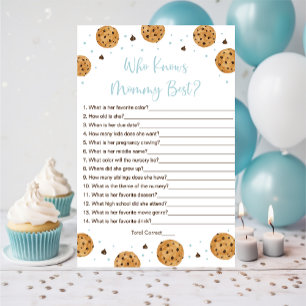 Little Cookie Blue Boy Qui Connaît Maman Meilleur