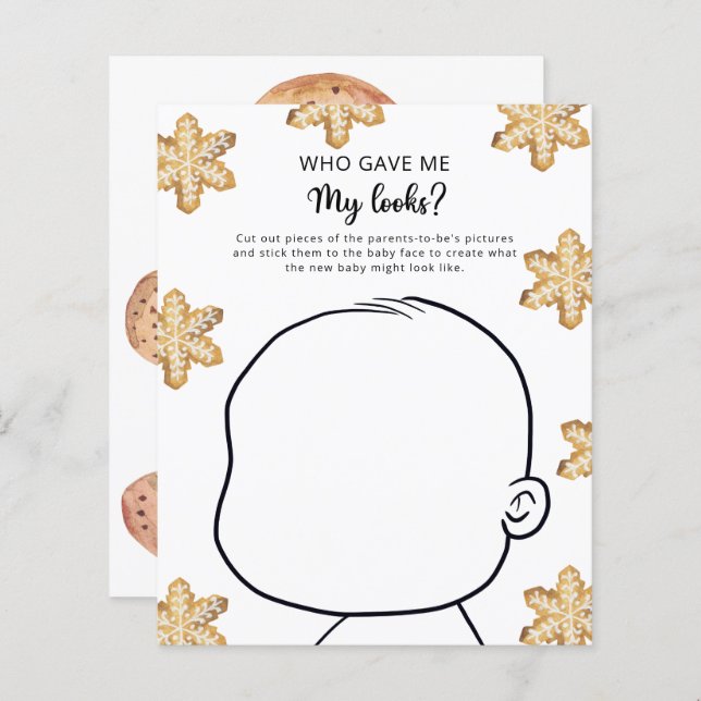 Little cookie - qui m'a donné mon jeu d'apparence (Devant / Derrière)