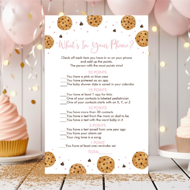Little Cookie Rose Girl What's In Your Phone Game (Créateur téléchargé)