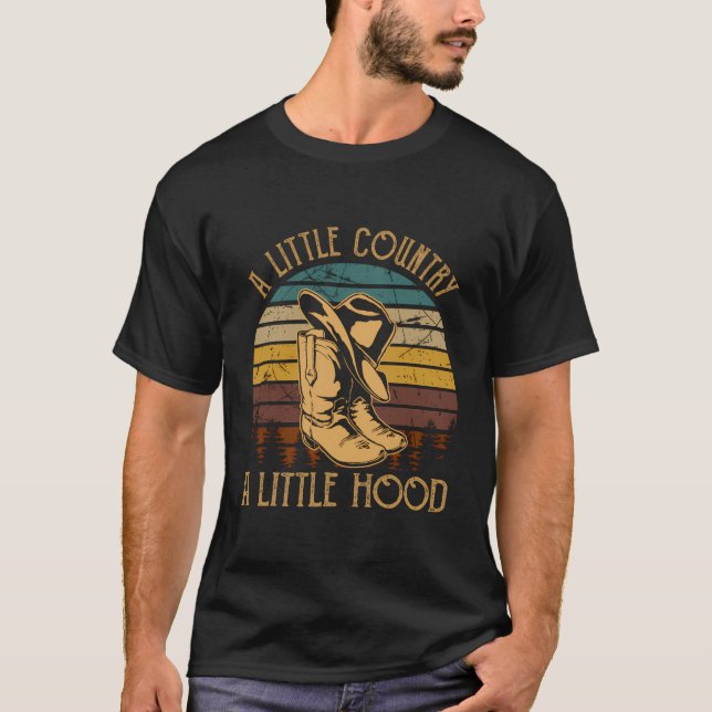 Little Country Little Hood Western Texas Tshirt Co (Devant)