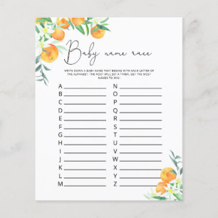 Little cutie Baby nom jeu de course