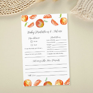 Little Cutie Baby shower Prédictions Conseil Jeu