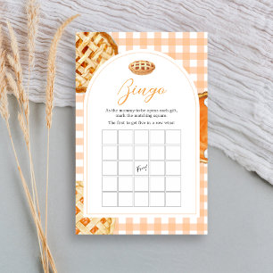 Little Cutie Pie En vichy Baby shower Bingo Jeu
