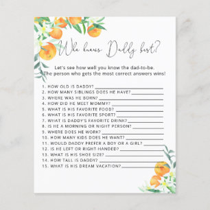 Little cutie Qui connaît DADDY le mieux