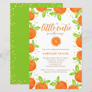 Little Cutie sur le chemin Orange Clementine Baby